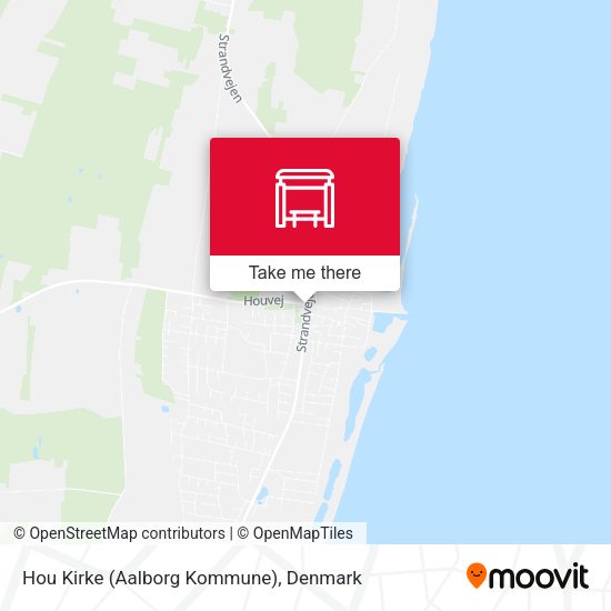 Hou Kirke (Aalborg Kommune) map