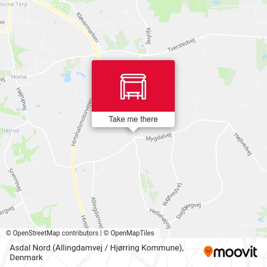 Asdal Nord (Allingdamvej / Hjørring Kommune) map
