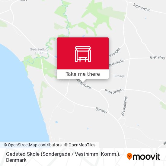 Gedsted Skole (Søndergade / Vesthimm. Komm.) map
