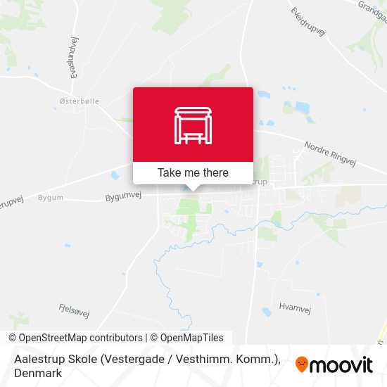 Aalestrup Skole (Vestergade / Vesthimm. Komm.) map
