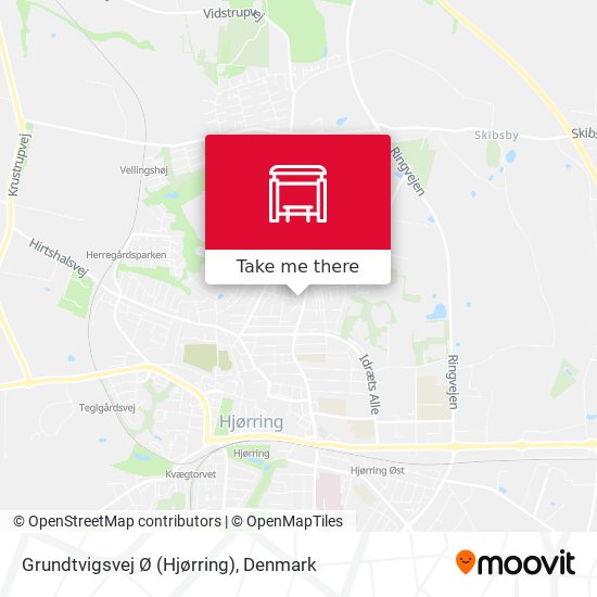 Grundtvigsvej Ø (Hjørring) map