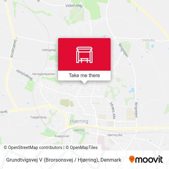 Grundtvigsvej V (Brorsonsvej  / Hjørring) map