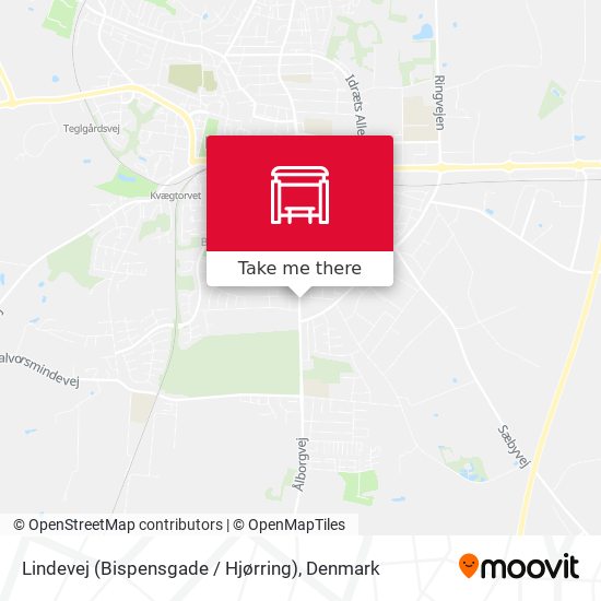 Lindevej (Bispensgade / Hjørring) map