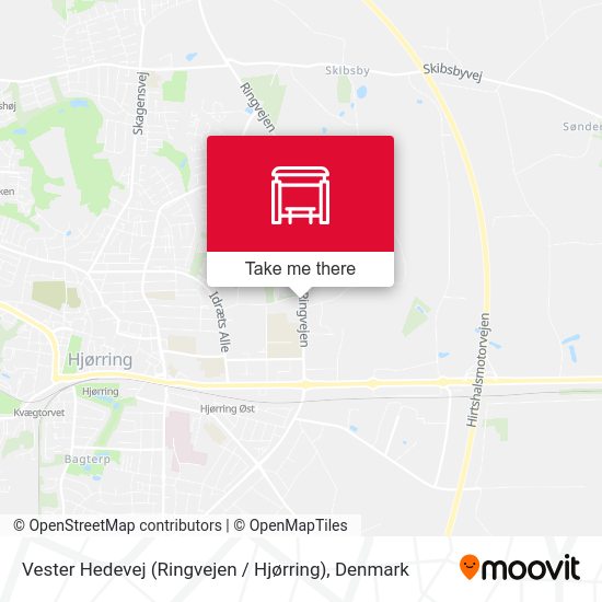 Vester Hedevej (Ringvejen / Hjørring) map
