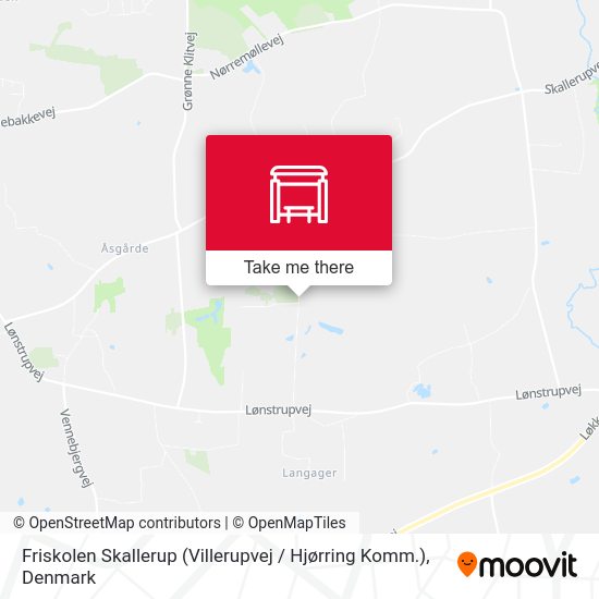 Friskolen Skallerup (Villerupvej / Hjørring Komm.) map