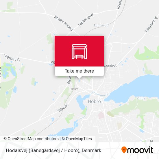 Hodalsvej (Banegårdsvej / Hobro) map