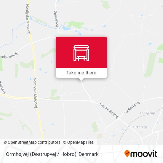 Ormhøjvej (Døstrupvej / Hobro) map