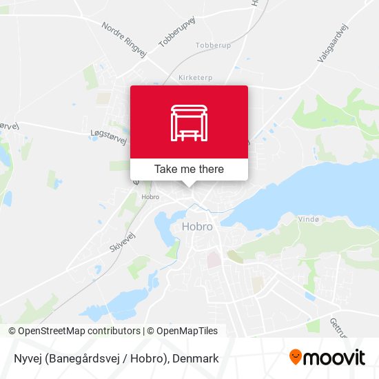 Nyvej (Banegårdsvej / Hobro) map