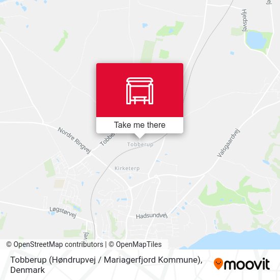 Tobberup (Høndrupvej / Mariagerfjord Kommune) map