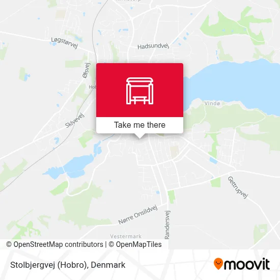 Stolbjergvej (Hobro) map