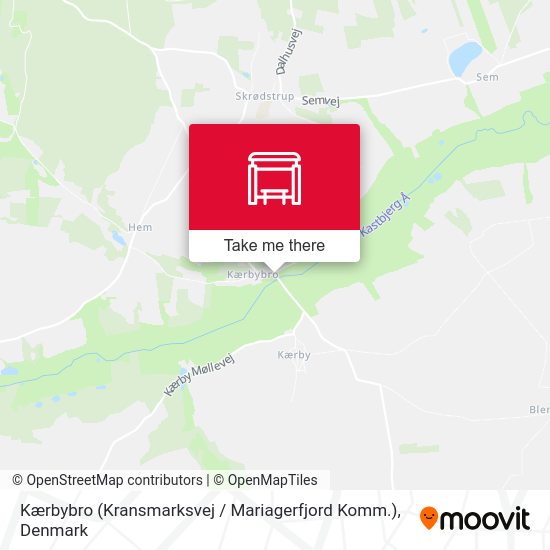 Kærbybro (Kransmarksvej / Mariagerfjord Komm.) map
