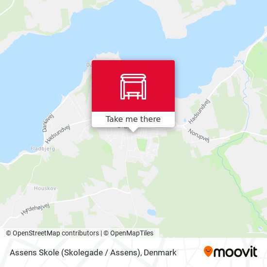 Assens Skole (Skolegade / Assens) map