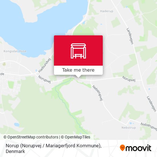 Norup (Norupvej / Mariagerfjord Kommune) map