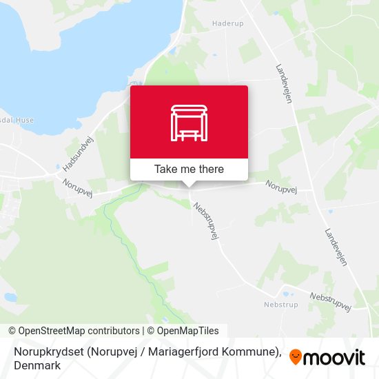 Norupkrydset (Norupvej / Mariagerfjord Kommune) map