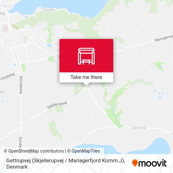 Gettrupvej (Skjellerupvej / Mariagerfjord Komm.J) map