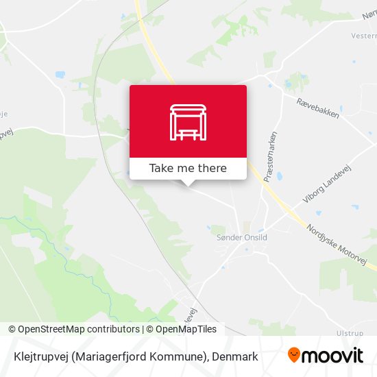 Klejtrupvej (Mariagerfjord Kommune) map