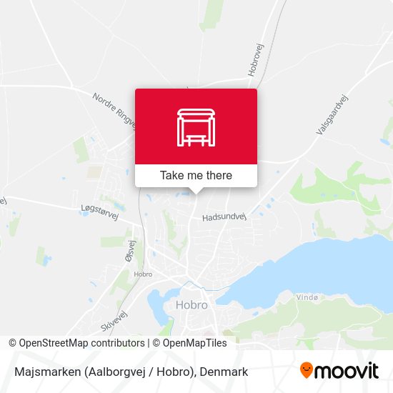 Majsmarken (Aalborgvej / Hobro) map