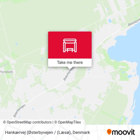 Hankærvej (Østerbyvejen / (Læsø) map