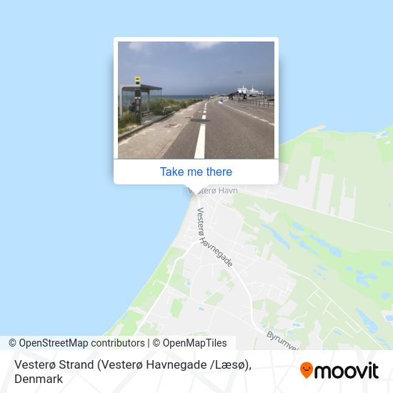 Vesterø Strand (Vesterø Havnegade /Læsø) map