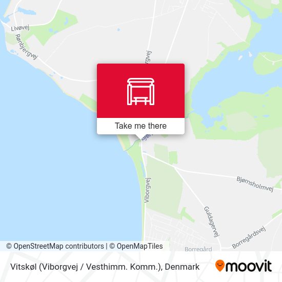 Vitskøl (Viborgvej / Vesthimm. Komm.) map