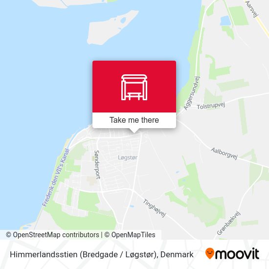 Himmerlandsstien (Bredgade / Løgstør) map