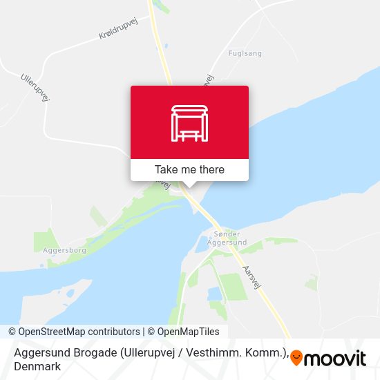 Aggersund Brogade (Ullerupvej / Vesthimm. Komm.) map