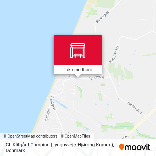 Gl. Klitgård Camping (Lyngbyvej / Hjørring Komm.) map