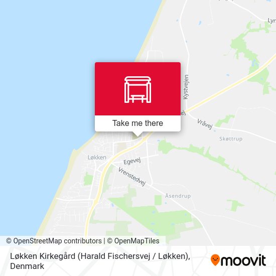 Løkken Kirkegård (Harald Fischersvej / Løkken) map