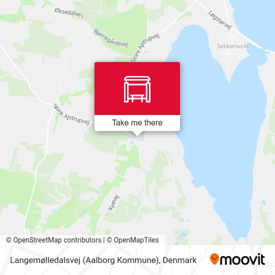 Langemølledalsvej (Aalborg Kommune) map