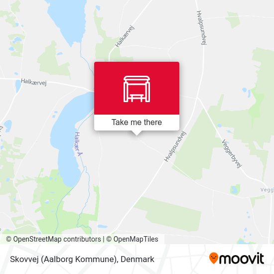 Skovvej (Aalborg Kommune) map