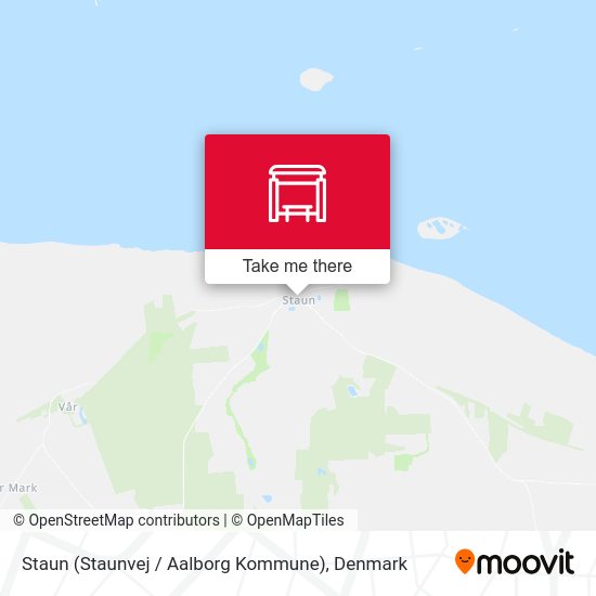 Staun (Staunvej / Aalborg Kommune) map