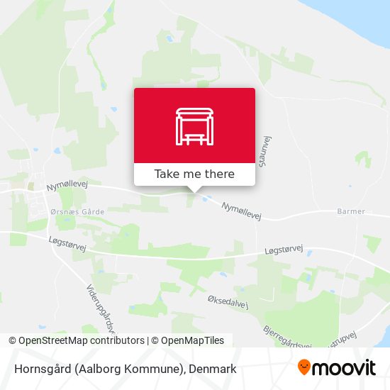 Hornsgård (Aalborg Kommune) map