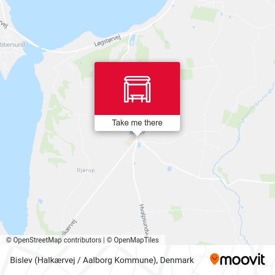 Bislev (Halkærvej / Aalborg Kommune) map