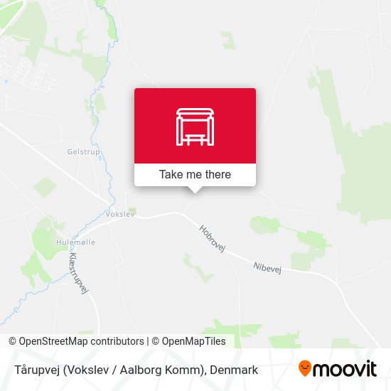 Tårupvej (Vokslev / Aalborg Komm) map
