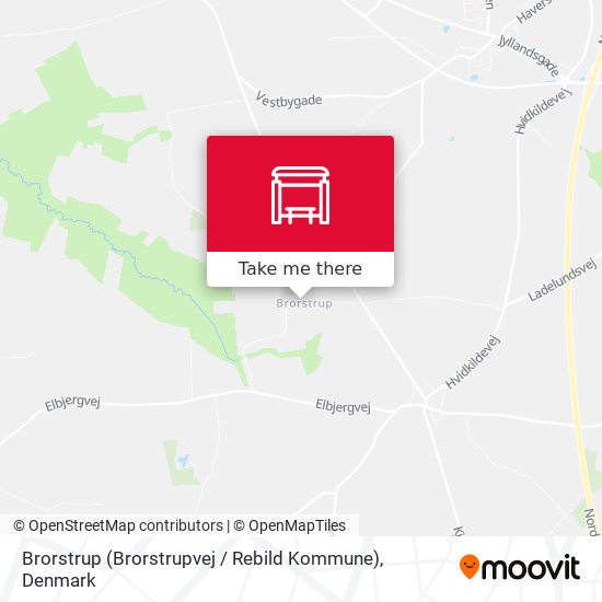 Brorstrup (Brorstrupvej / Rebild Kommune) map