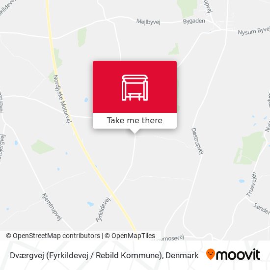 Dværgvej (Fyrkildevej / Rebild Kommune) map