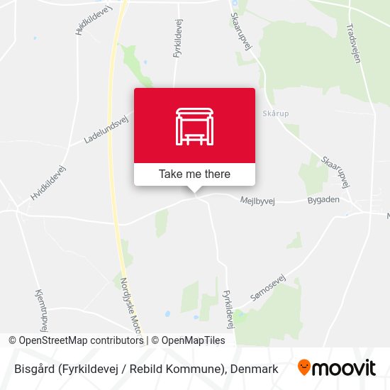 Bisgård (Fyrkildevej / Rebild Kommune) map