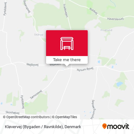 Kløvervej (Bygaden / Ravnkilde) map