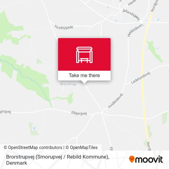 Brorstrupvej (Smorupvej / Rebild Kommune) map