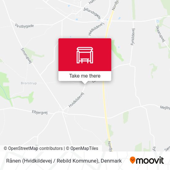 Rånen (Hvidkildevej / Rebild Kommune) map