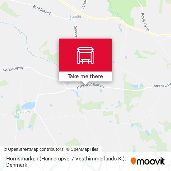 Hornsmarken (Hannerupvej / Vesthimmerlands K.) map