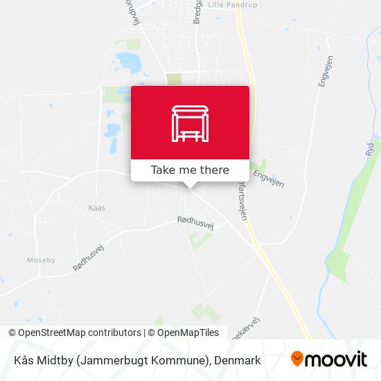 Kås Midtby (Jammerbugt Kommune) map
