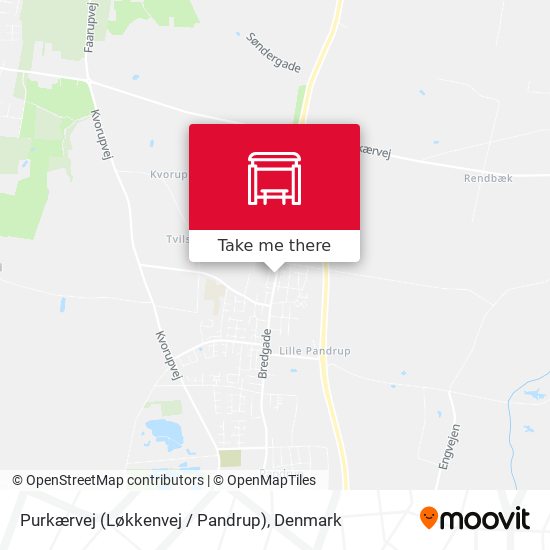 Purkærvej (Løkkenvej / Pandrup) map