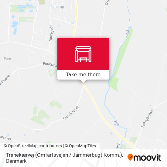 Tranekærvej (Omfartsvejen / Jammerbugt Komm.) map