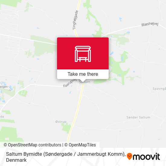 Saltum Bymidte (Søndergade / Jammerbugt Komm) map