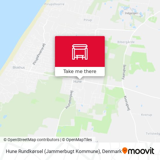 Hune Rundkørsel (Jammerbugt Kommune) map