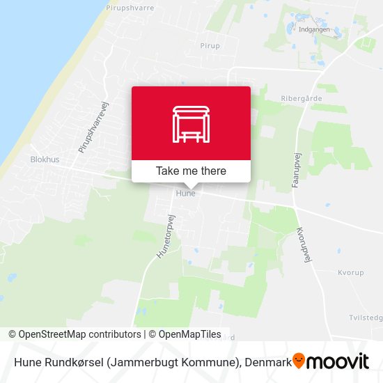 Hune Rundkørsel (Jammerbugt Kommune) map