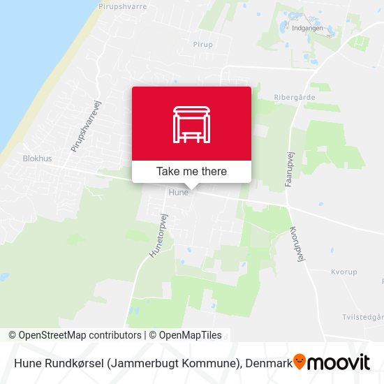 Hune Rundkørsel (Jammerbugt Kommune) map
