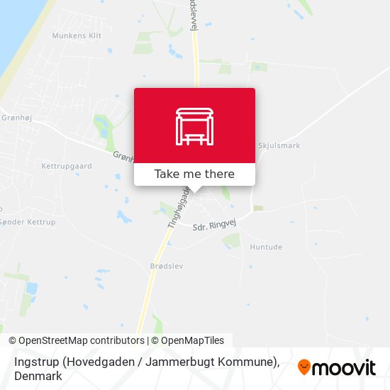 Ingstrup (Hovedgaden / Jammerbugt Kommune) map