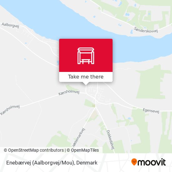 Enebærvej (Aalborgvej/Mou) map
